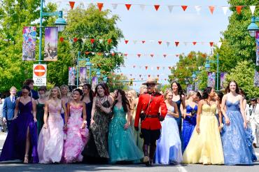 Parkland Secondary School Graduate Parade